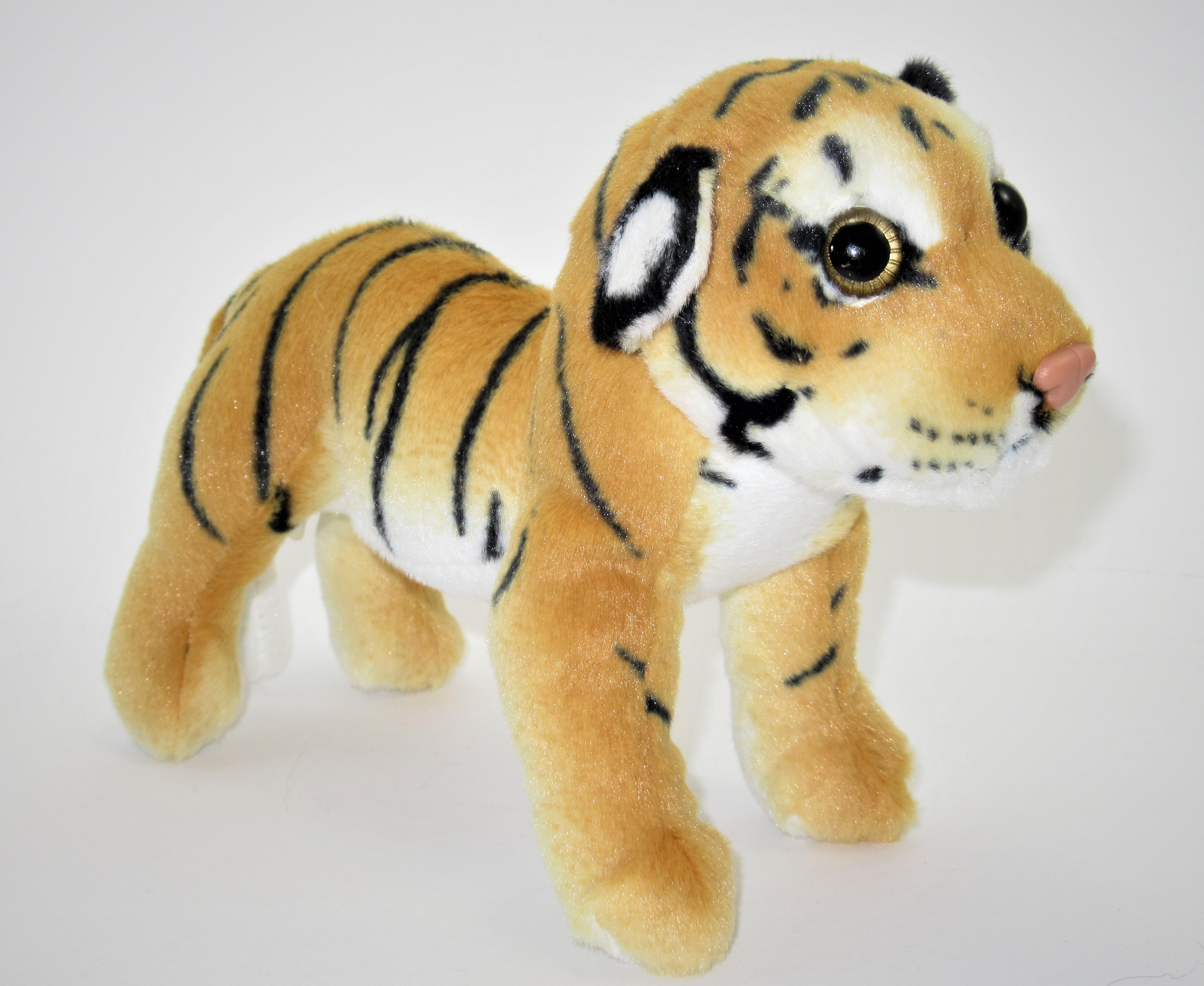 Barvíř Plüss tigris 18 cm - plüss játékok