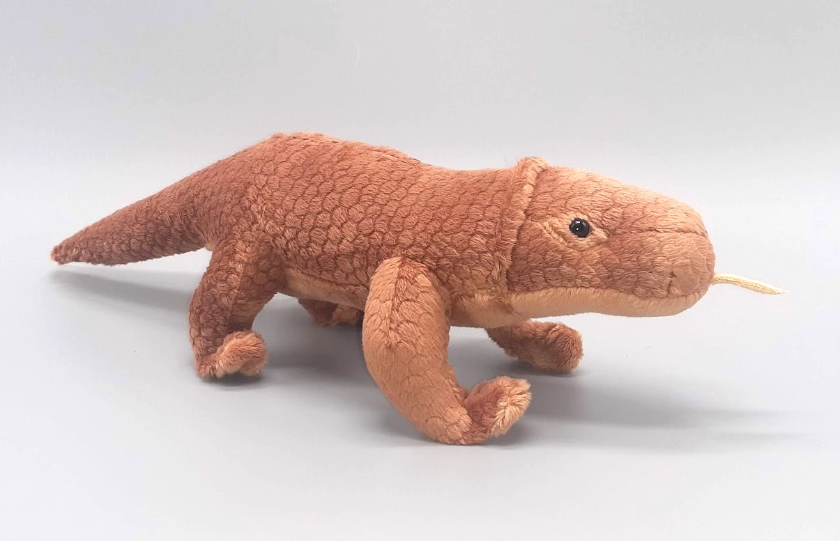 Cornelisen Plüss varánusz 29 cm - plüss játékok