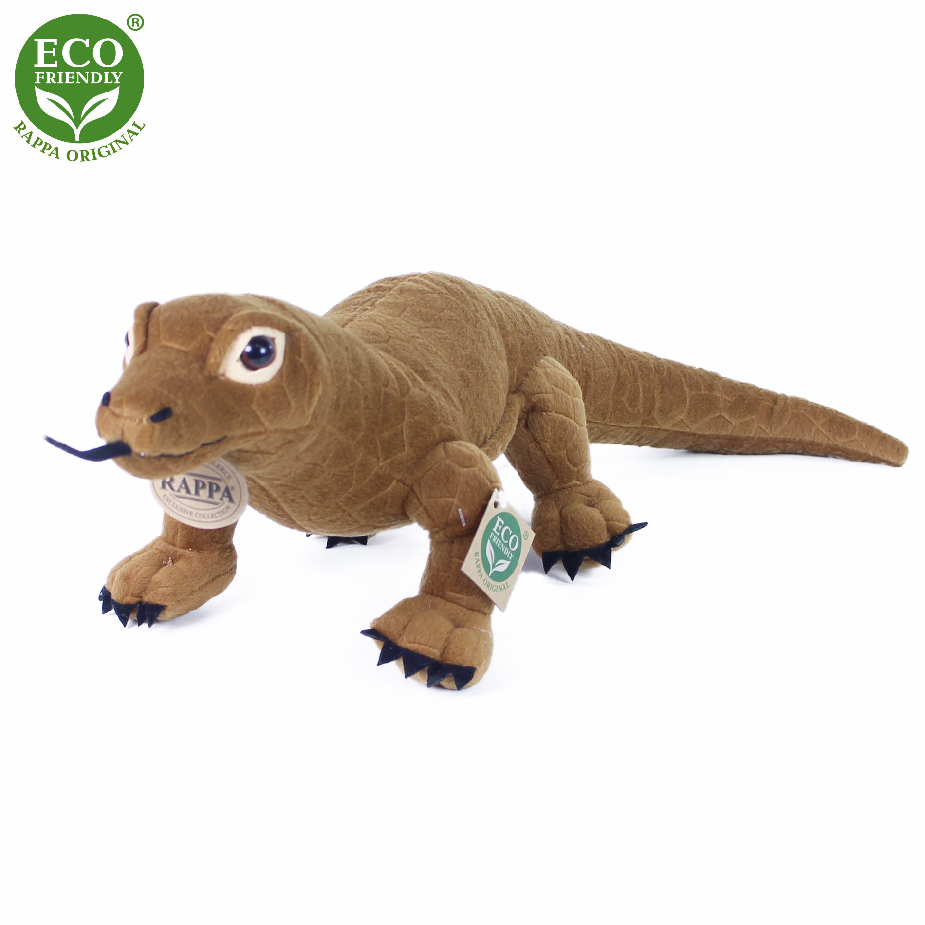 Rappa Plüss varánusz 45 cm - plüss játékok