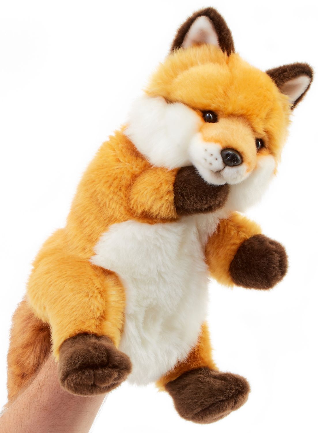 Lamps Plüss róka - báb - 30 cm - plüss játékok