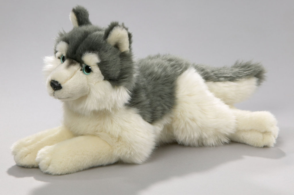 Lamps Plüss kutya - husky 32 cm