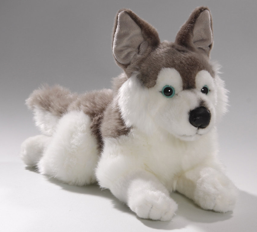 Lamps Plüss kutya - husky 34 cm