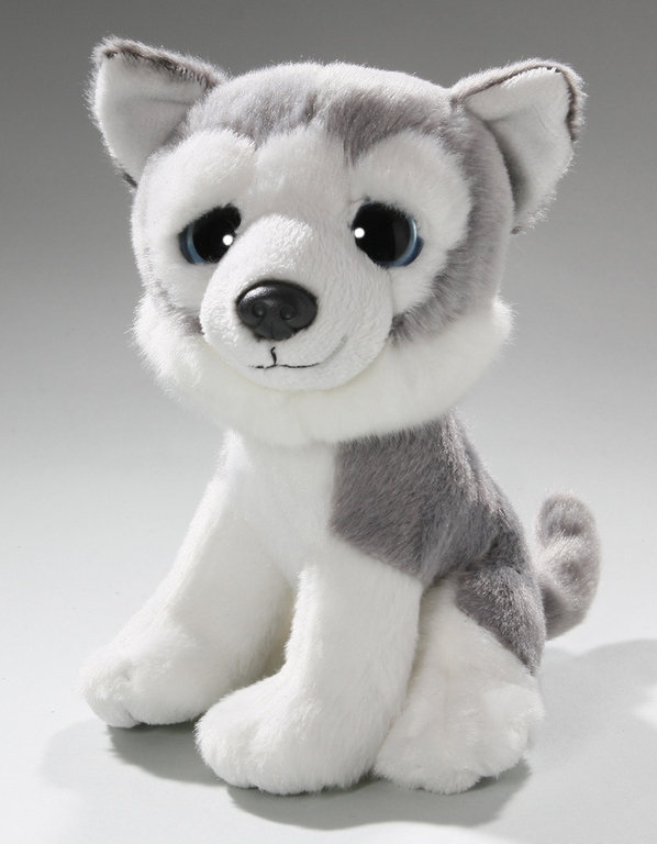 Lamps Plüss kutya - husky 20 cm