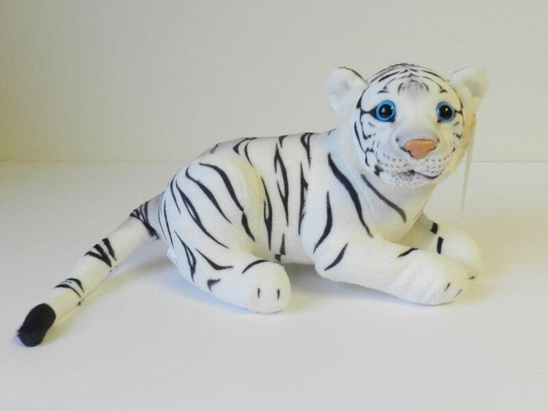 Barvíř Plüss tigris 30 cm - plüss játékok