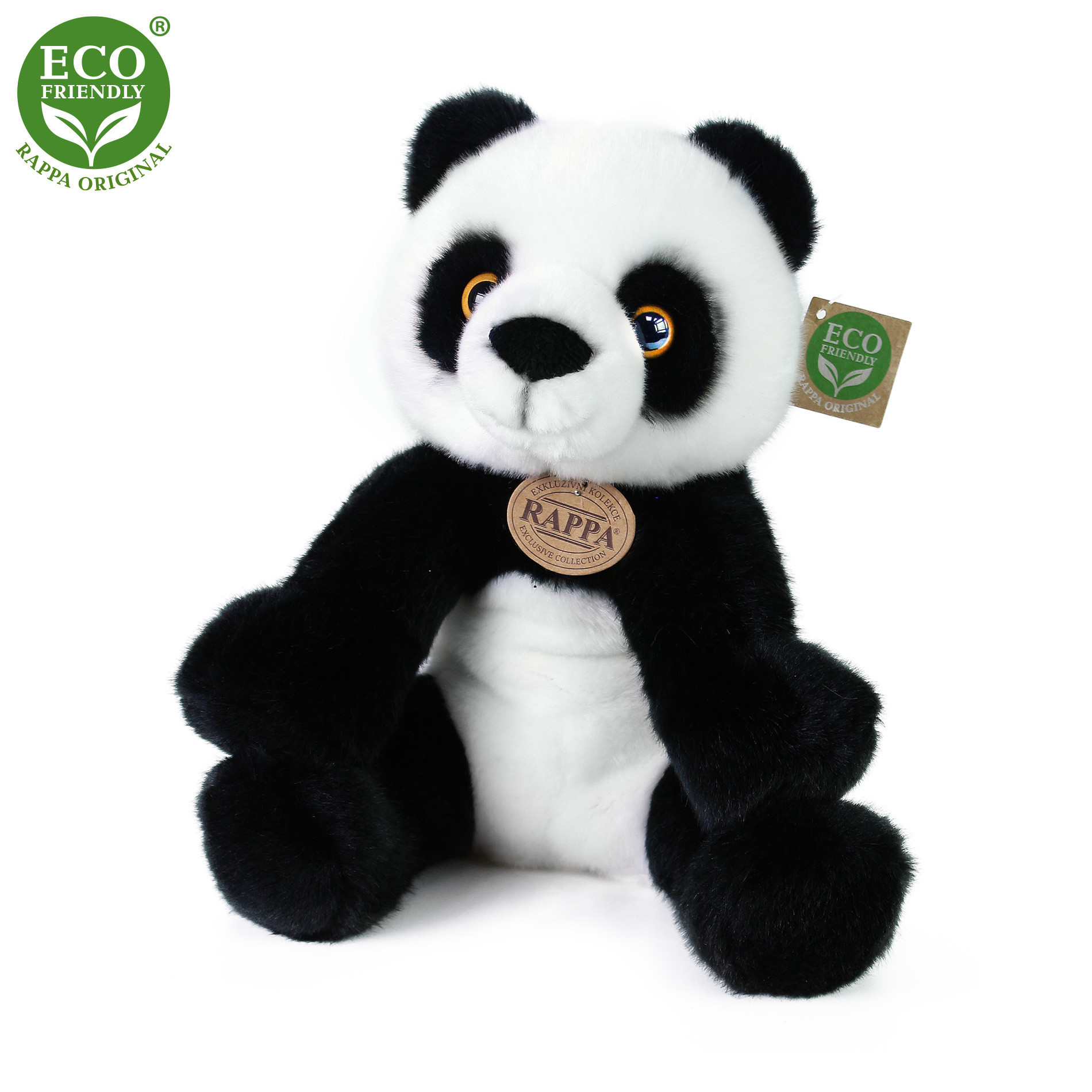 Rappa Plüss panda 28 cm - plüss játékok
