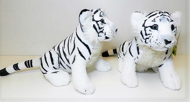 Barvíř Plüss tigris 30 cm - plüss játékok