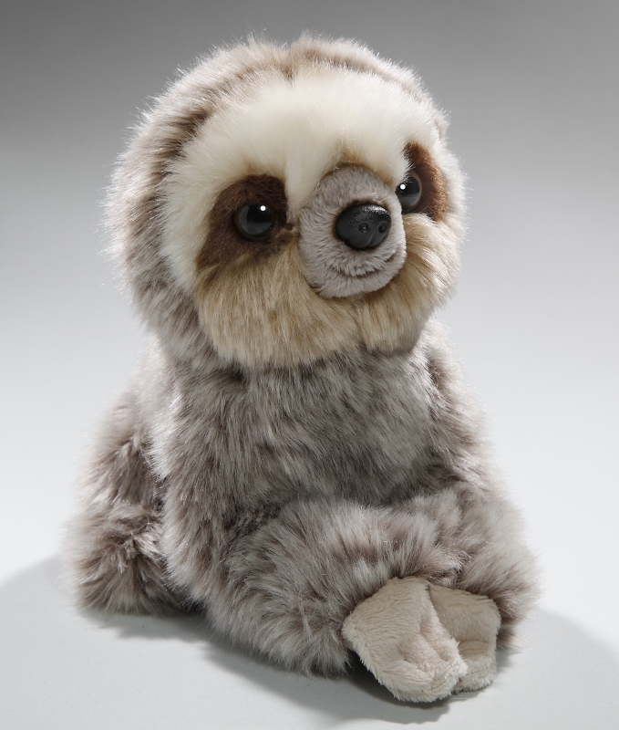 Rappa Plüss lajhár 17 cm - plüss játékok