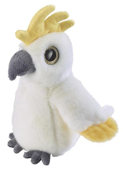 PetJes Plüss papagáj kakadu 20 cm - plüss játékok