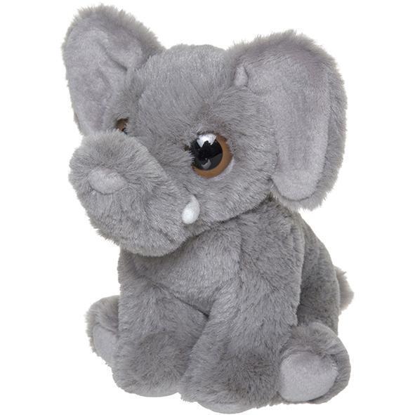Nature Planet Plüss elefánt 13 cm - plüss játékok