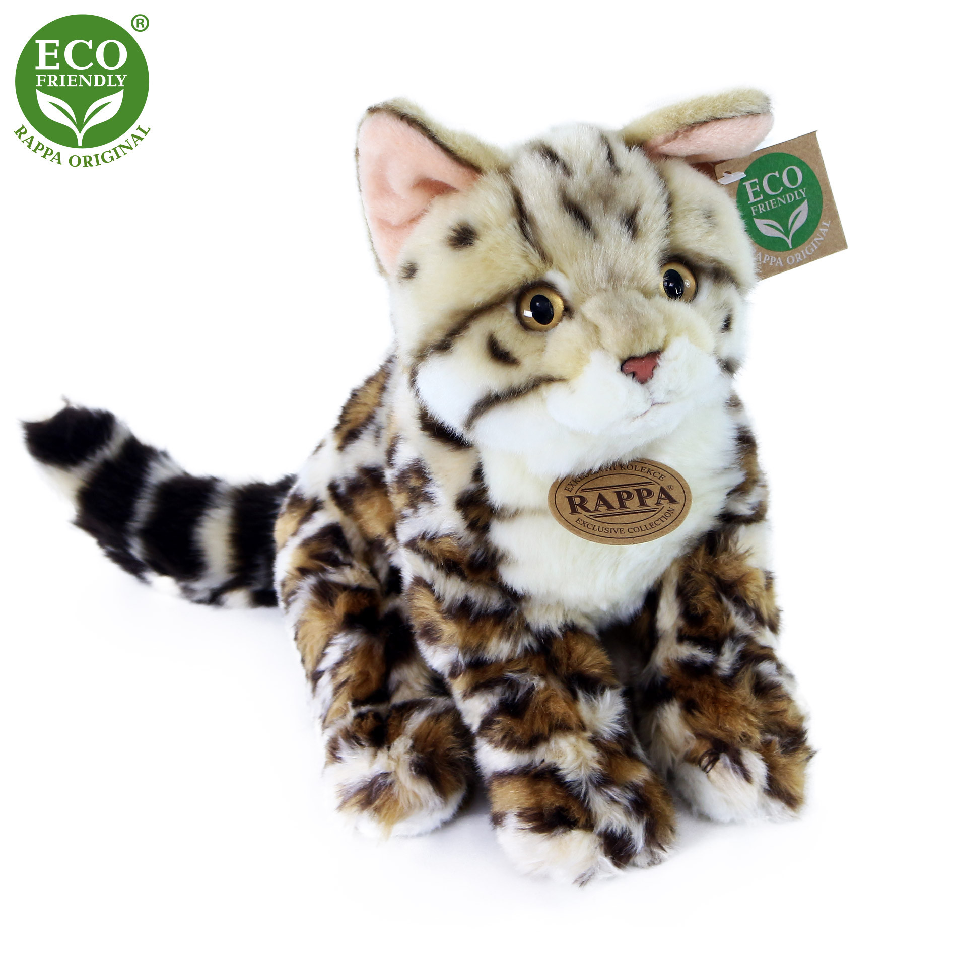 Rappa Plüss cica 23 cm - plüss játékok