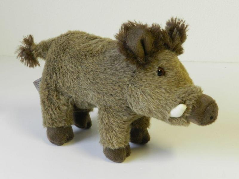 Wild Planet Plüss vaddisznó 20 cm - plüss játékok