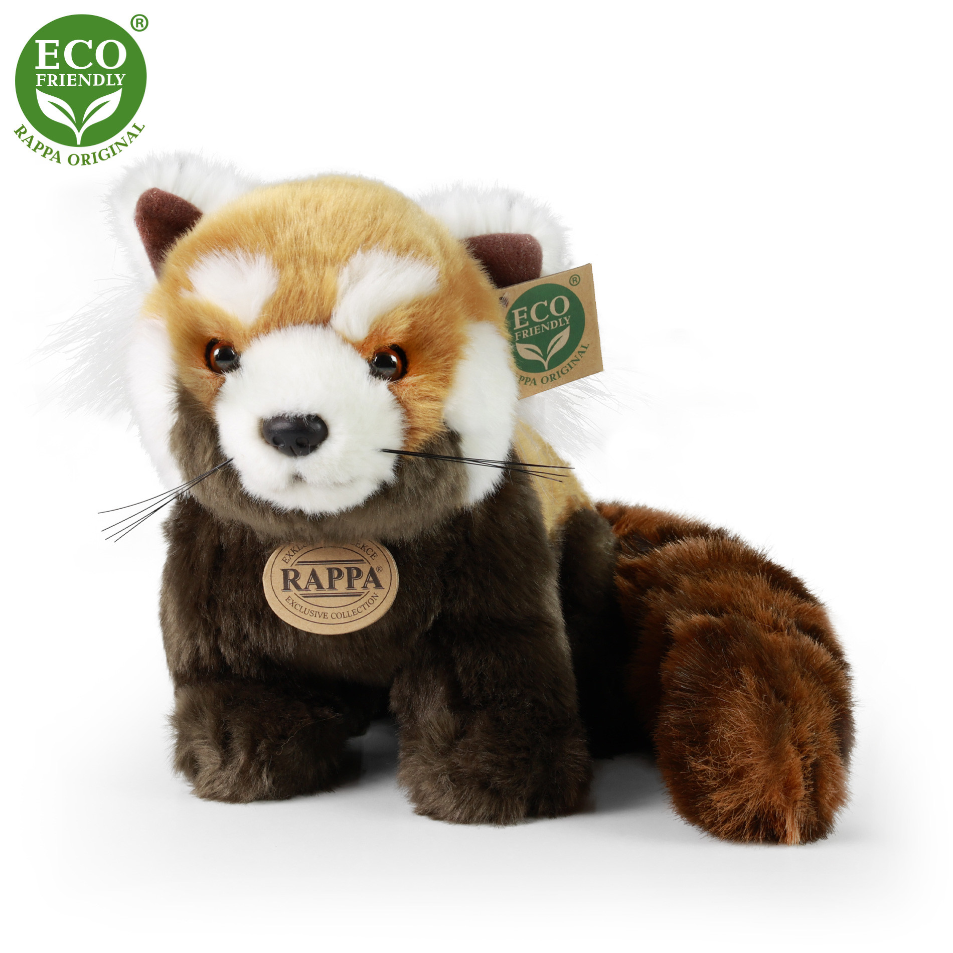 Rappa Plüss vörös panda 25 cm - plüss játékok