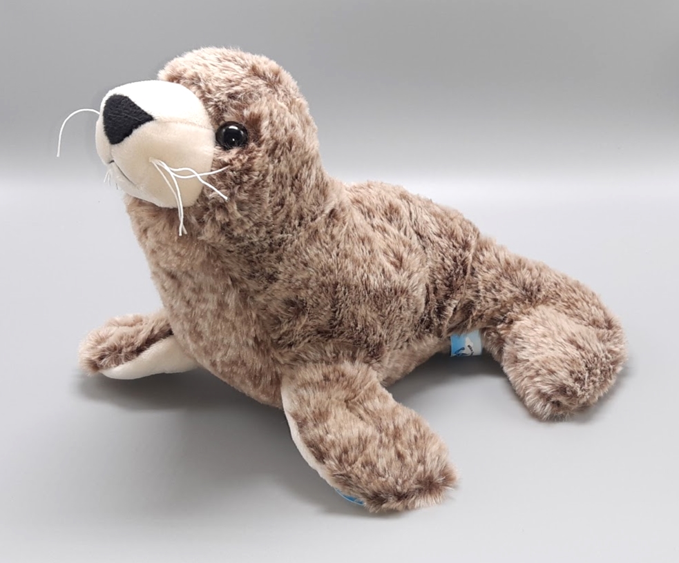 Mikro Plüss fóka 30 cm - plüss játékok