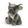 Plüss kutya Francia bulldog ülő 26 cm