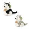 Plüss husky kutya 16 cm