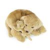 Plüss Golden Retriever kutya kölyökkel 32 cm