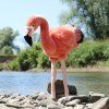 Plüss flamingó 46 cm
