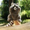 Plüss mosómedve báb 28 cm