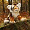 Plüss tigris 33 cm