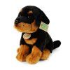 Plüss Rottweiler kutya ülő helyzetben 30 cm