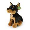 Plüss dobermann kutya 30 cm