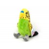 Plüss papagáj 18 cm - plüss játékok