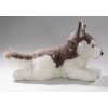 Plüss kutya - husky 34 cm