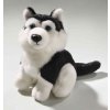 Plüss kutya - husky 16 cm