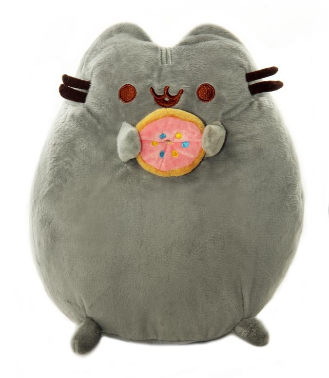 Plyšová kočička Pusheen s koblihou 15 cm Velikost: 15 cm