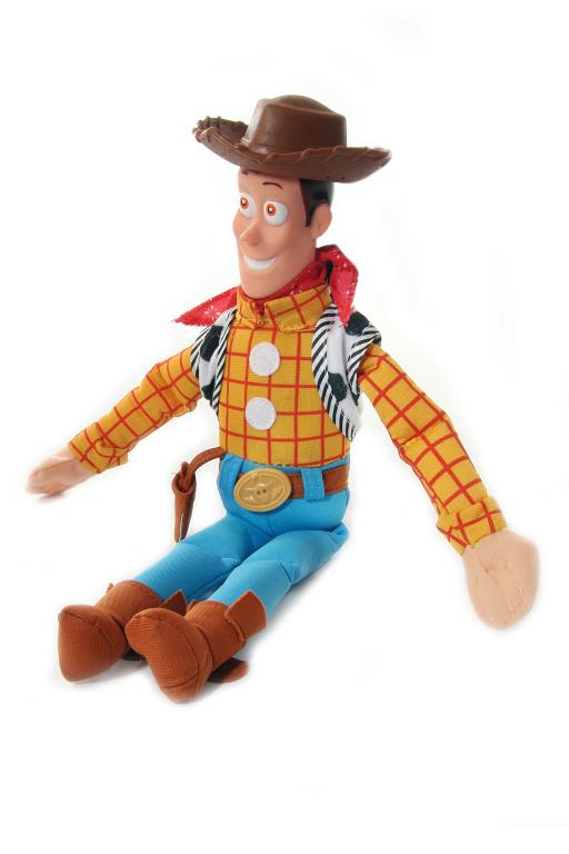 Příběh hraček - kovbojská hadrová panenka Šerif Woody Pride 35 cm - Toy Story
