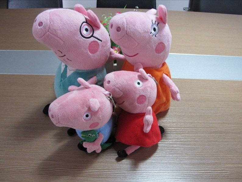 Prasátko Peppa - Pig rodinka 4 ks