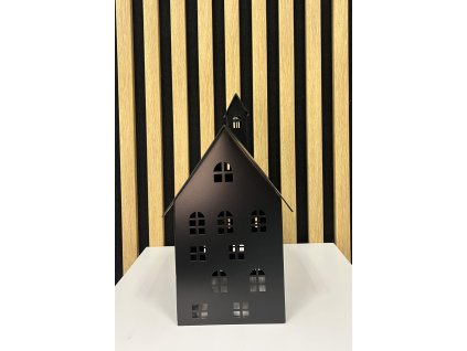 Plechový domek velký černý