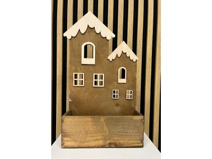 Domek bedýnka velká hnědá