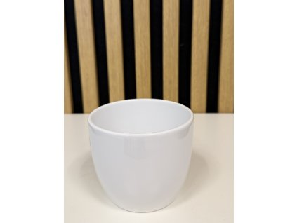 Bílý květináč 5350