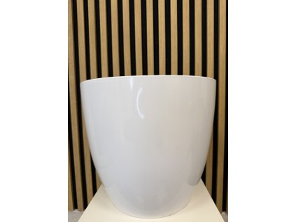 Bílý květináč 5360