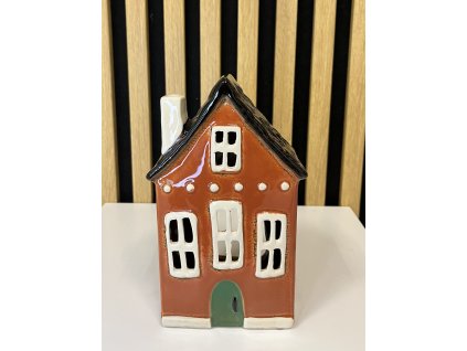 Keramický domek cihlový