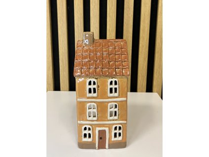 Keramický domek hořcicový