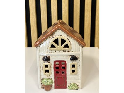 Keramický domek krémový