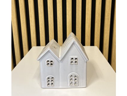 Keramický domek bílý