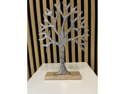 Strom dřevokov stříbrný