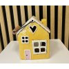 Keramický domek žlutý
