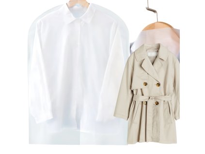 Obal na na oblečení, 60 x 140 cm, PEVA