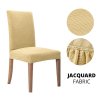 nvzy1 2 4 6 pcs dining room chair cover stretch elastic dining chair slipcover spandex case optimized
