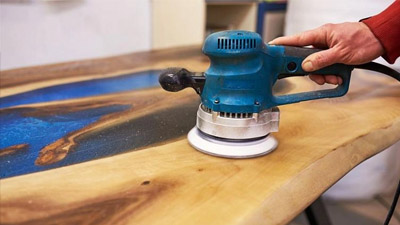 HOW TO SAND AND POLISH EPOXY RESIN