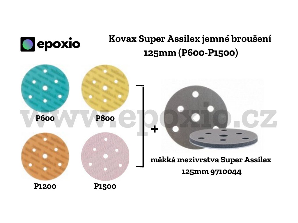 Kovax I Super Assilex I Orange I K1200 I Papier de verre