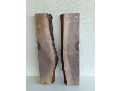 Ořešák - set atypických prken L60