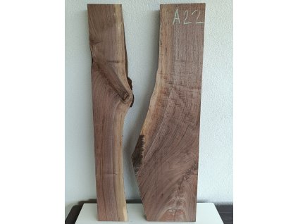 Ořešák  - set fošen na epoxy stůl A22