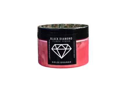 Gold Orange Black Diamond Pigments 51g