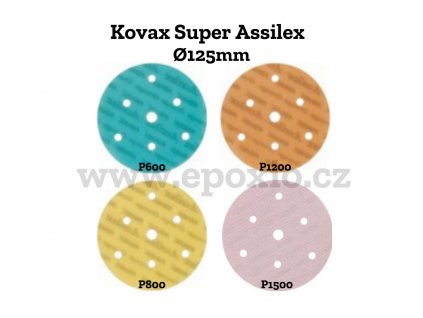 Kovax Super Assilex 125mm kotouče