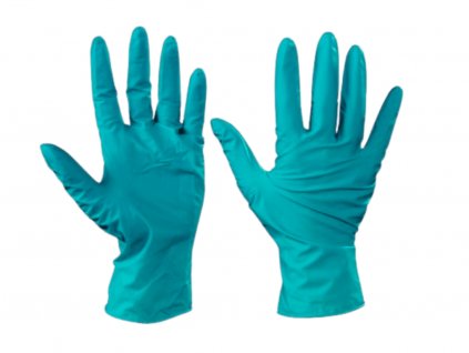 jednorázové nitrilové ochranné rukavice